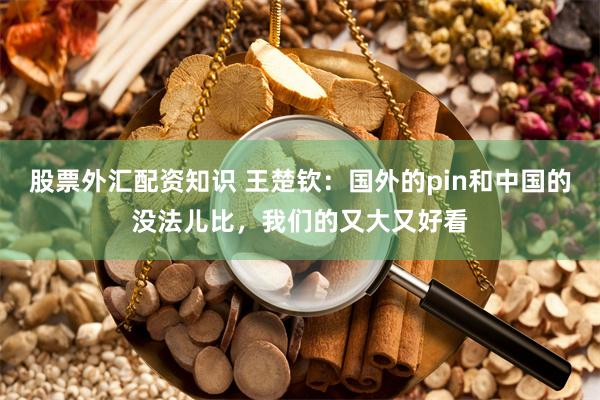 股票外汇配资知识 王楚钦：国外的pin和中国的没法儿比，我们的又大又好看