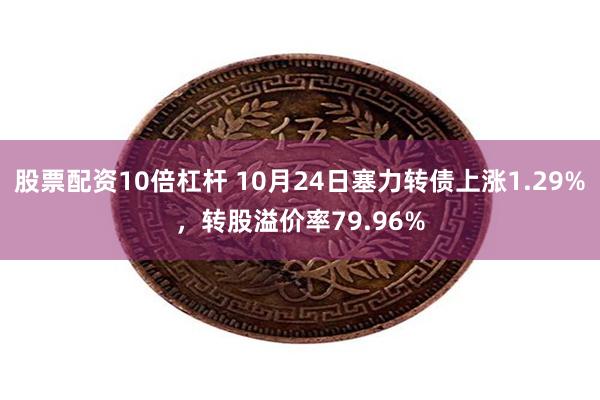 股票配资10倍杠杆 10月24日塞力转债上涨1.29%，转股溢价率79.96%