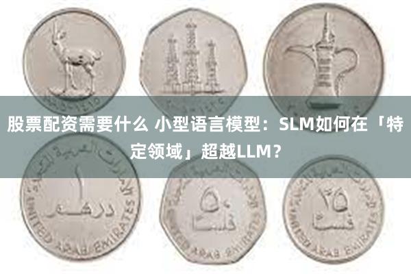 股票配资需要什么 小型语言模型：SLM如何在「特定领域」超越LLM？